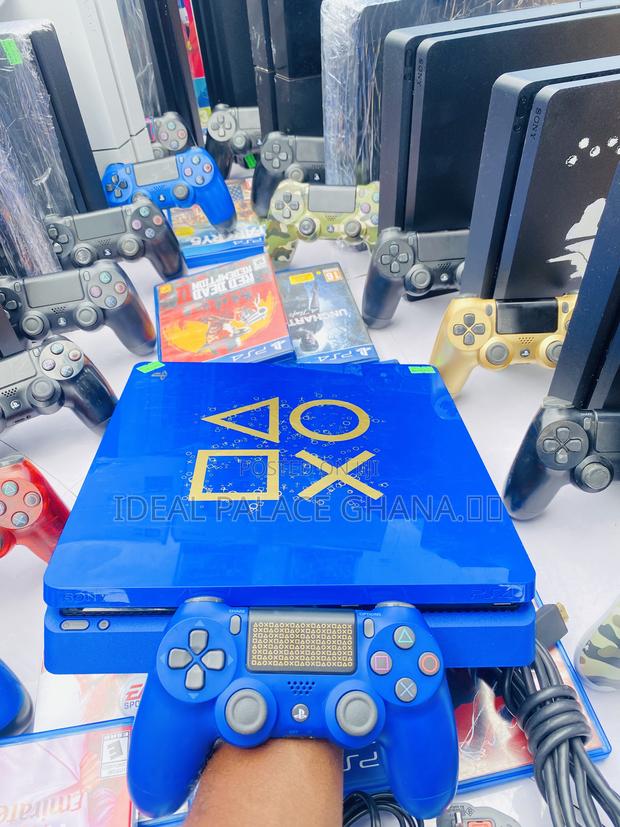 Limited Blue Edition Ps4 Slim 10 Games · Photo 2