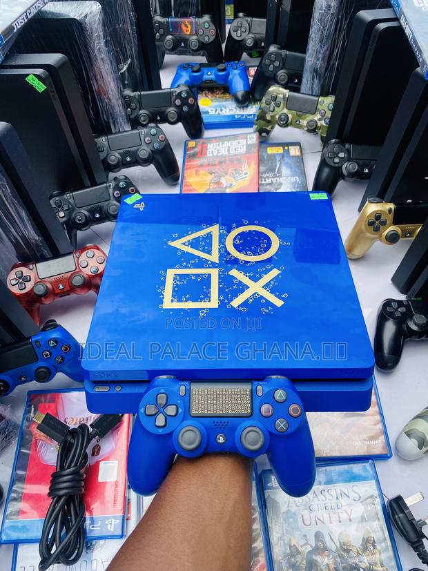 Limited Blue Edition Ps4 Slim 10 Games · Photo 4
