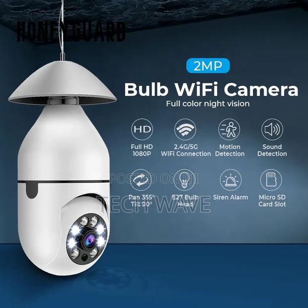 CCTV Wi-Fi Bulb Camera · Photo 1