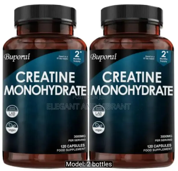 Creatine Monohydrate Capsules 3000mg - High Strength Supplement · Photo 1