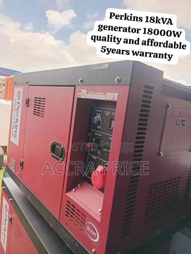 Perkins 18kVA 18000W Diesel Generator Quality, Affordable and 5 Years · Photo 1
