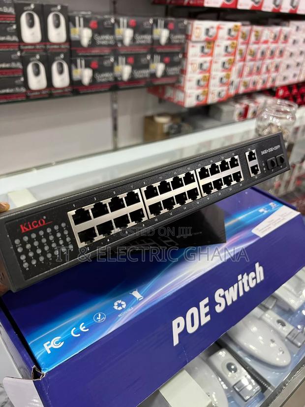 Kico 24 Port Gigabit Poe Switch · Photo 3