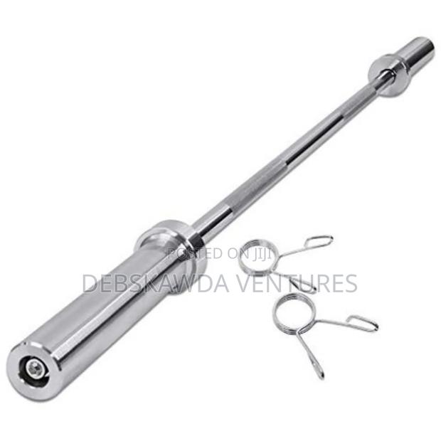 7ft Standard Olympic Bar 750lb Load Capacity · Photo 2