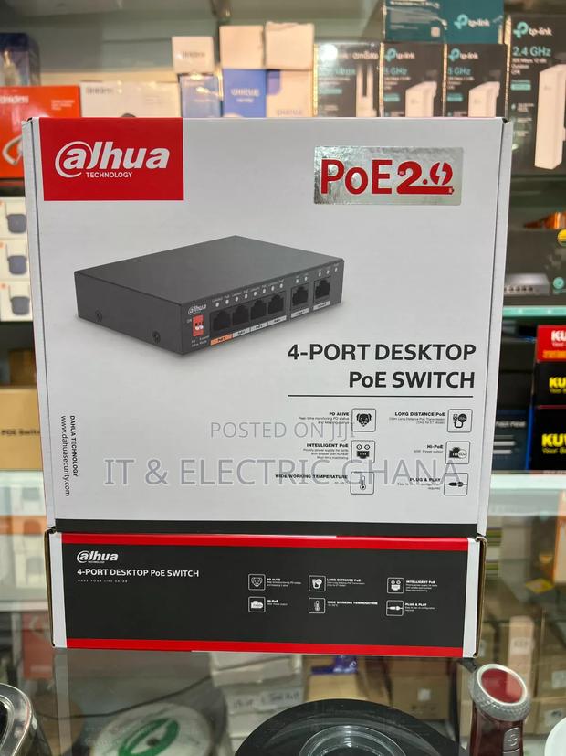 4 Port Poe Switch · Photo 1