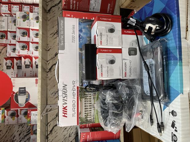 Hikvision 3ch Kit CCTV Surveillance Camera With 500gh HDD 2m · Photo 2