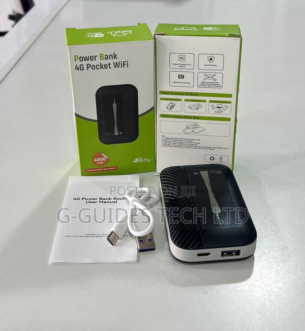 4G Pocket Wifi With 4000mah Power Bank, 4G Mifi Power Bank · Photo 2