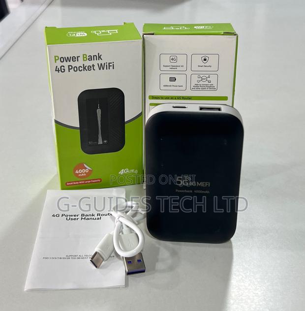 4G Pocket Wifi With 4000mah Power Bank, 4G Mifi Power Bank · Photo 3