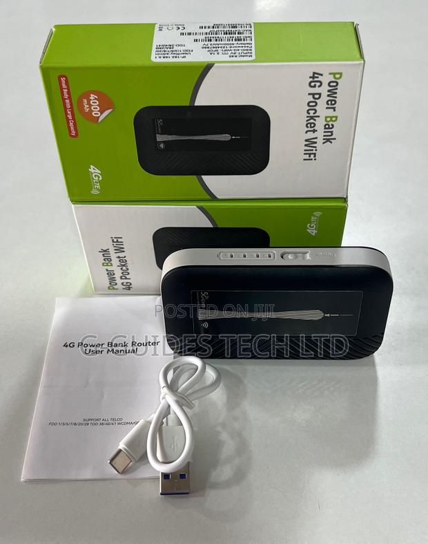 4G Pocket Wifi With 4000mah Power Bank, 4G Mifi Power Bank · Photo 4