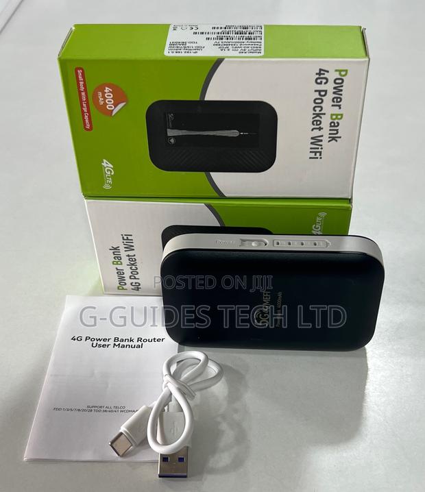 4G Pocket Wifi With 4000mah Power Bank, 4G Mifi Power Bank · Photo 5