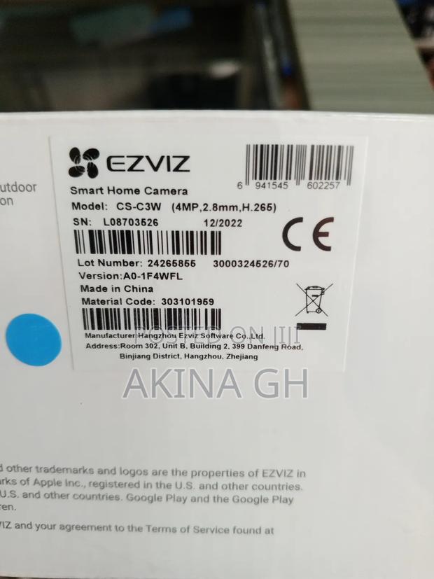 Ezviz Smart Home Outdoor 4mp Camera C3w Pro · Photo 2