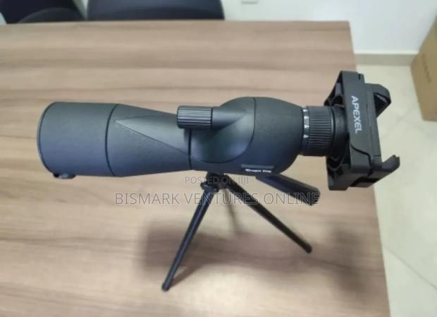 APEXEL 360° Telescope Phone Adapter, For Binoculars · Photo 3