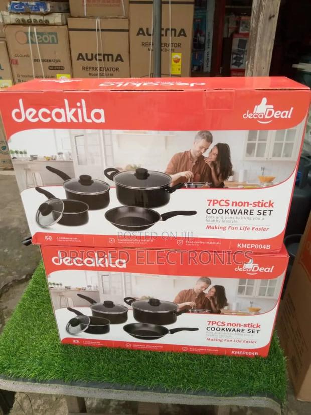 Decakila 7 PCS Non Stick Cookware Set · Photo 2