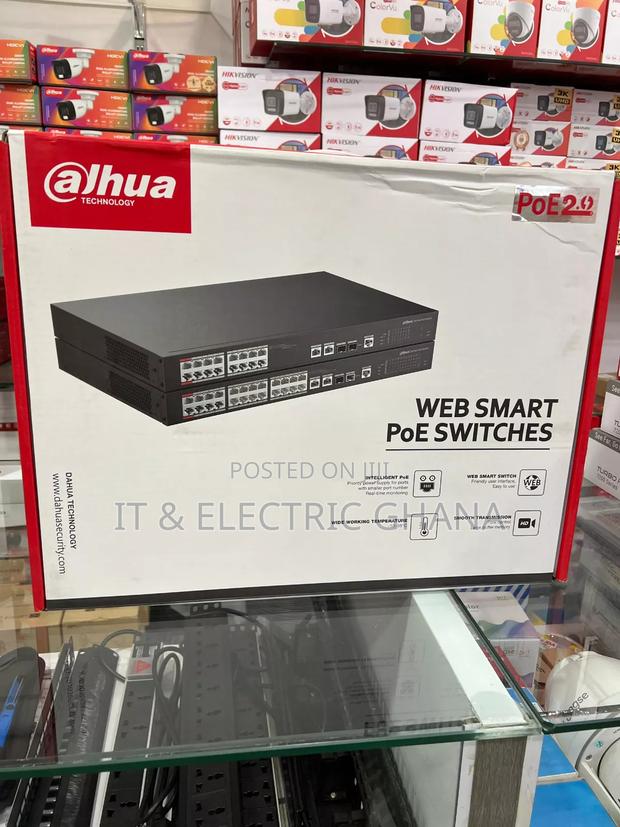 Dahua 24 Port Managed Poe Switch · Photo 1
