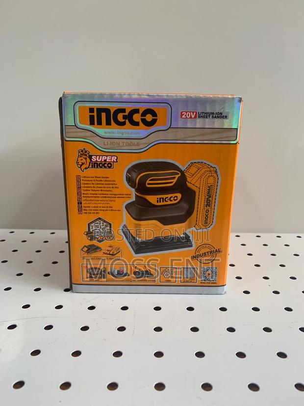Ingco Cordless Sheet Sander 20v - Cshsli2014 · Photo 4