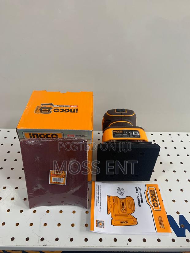 Ingco Cordless Sheet Sander 20v - Cshsli2014 · Photo 3