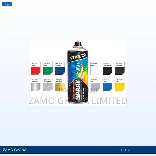 Spray Paint White Ral9000 400ml - F221 · Photo 1