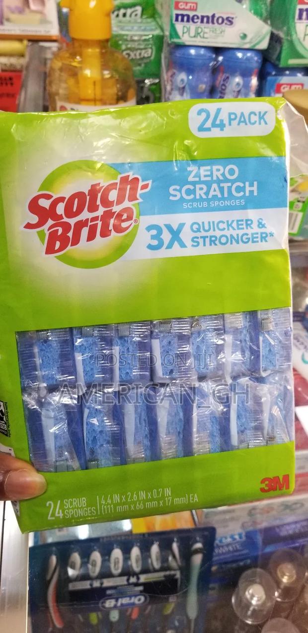 Scotch Brite Zero Scratch Scrub Sponge (24pcs Pack) · Photo 1