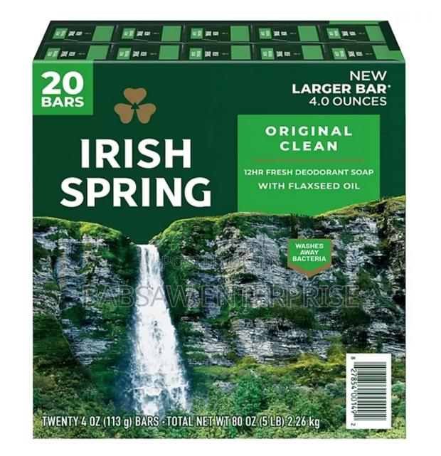 Irish Spring Original Clean Bar Soap · Photo 1