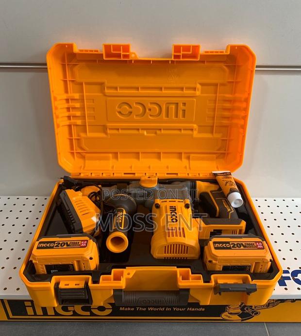 Rotary Hammer Full Set + 2 Battery All Accs - Crhli202882 · Photo 2