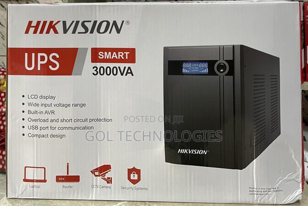 Hikvision Smart Ups 3000va (3kva) 1800w · Photo 1