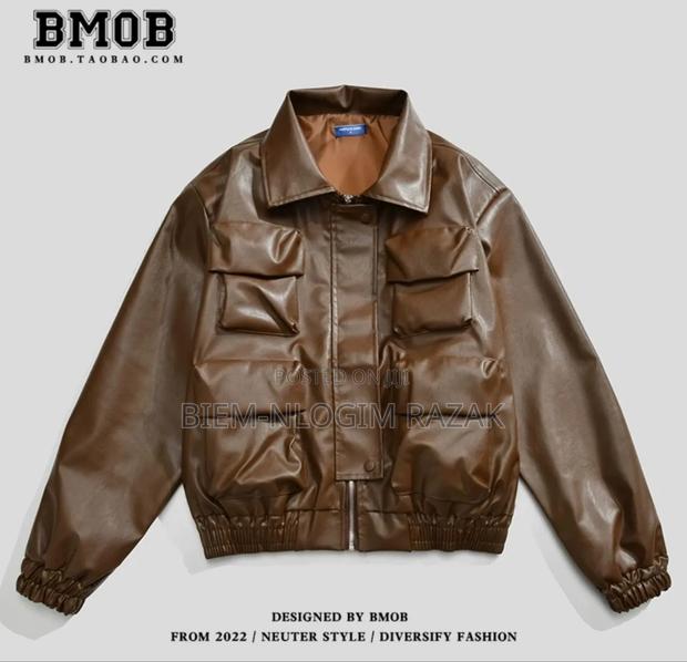 High Quality Leather Jacket Available in Stock · Photo 2