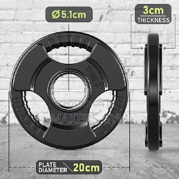 Olympic Weight Plates (2.5kg Pair) · Photo 2