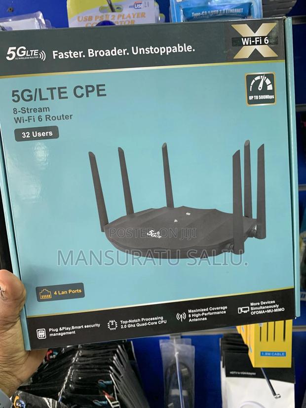 5g/Lte Cpe 8-Stream Wifi 6 Router · Photo 1