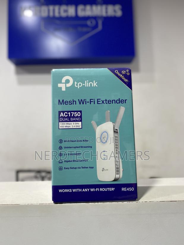 Tp-Link Ac1750 Wifi Extender (Re450), Up to 1750mbps · Photo 1
