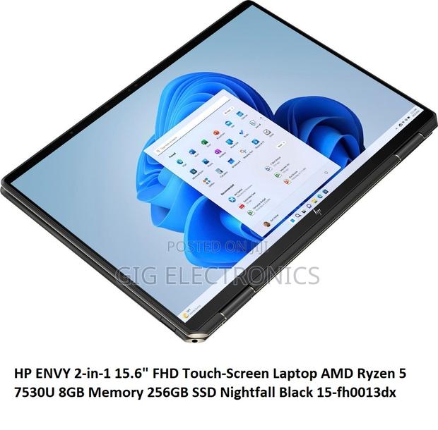 New Laptop HP Envy 15 8GB AMD Ryzen 5 SSD 256GB · Photo 3