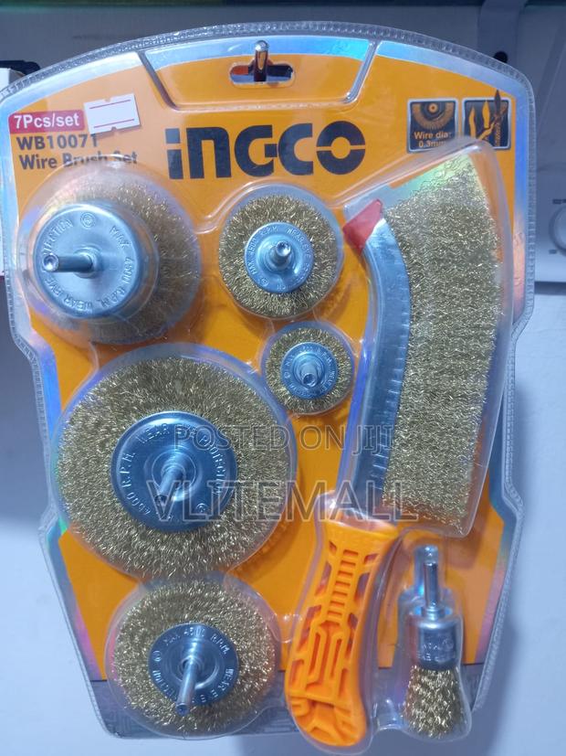 INGCO Wire Brush Set{WB10071} · Photo 1