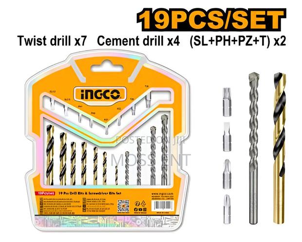19pcs Drill Bits Screwdriver Bits Set - Aksdb1901 · Photo 3