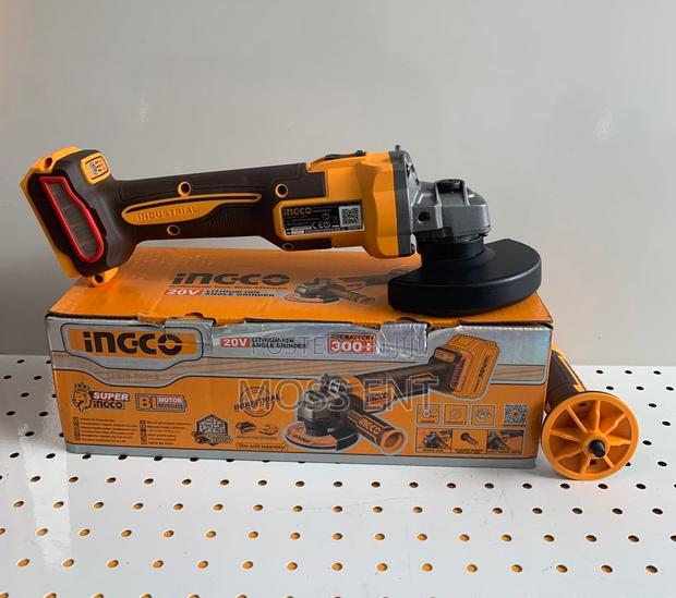 Ingco Lithium-Ion Angle Grinder 20v 4.5" - Cagli21154 · Photo 1