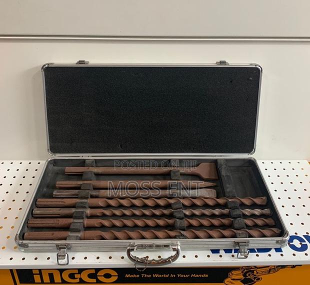 SDS Max Hammer Drill Bit and Chisel Set - Akd5075 · Photo 3