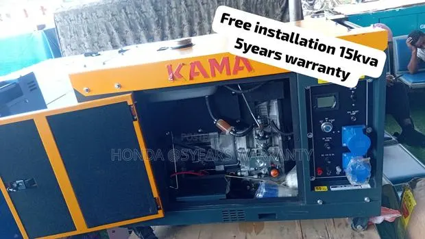 KAMA Silent Diesel Generator – Powerful, Durable Economical 15kva · Photo 1