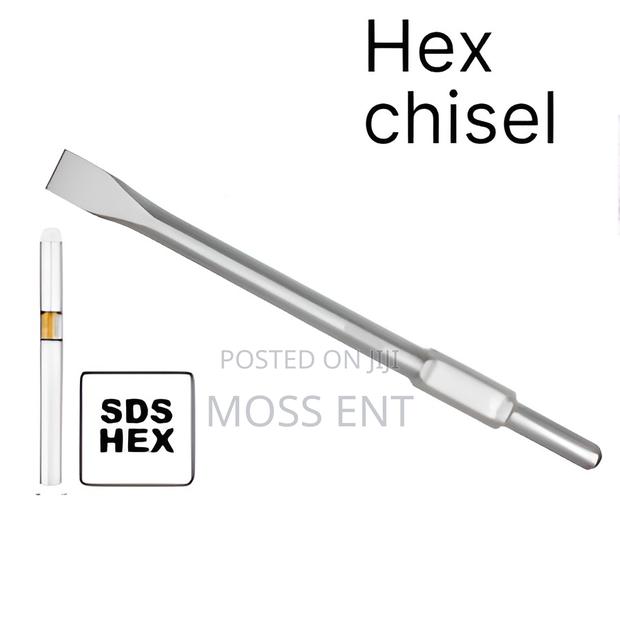 Hex Chisel 30x400x40mm Flat for Pdb17008 - DBC · Photo 1