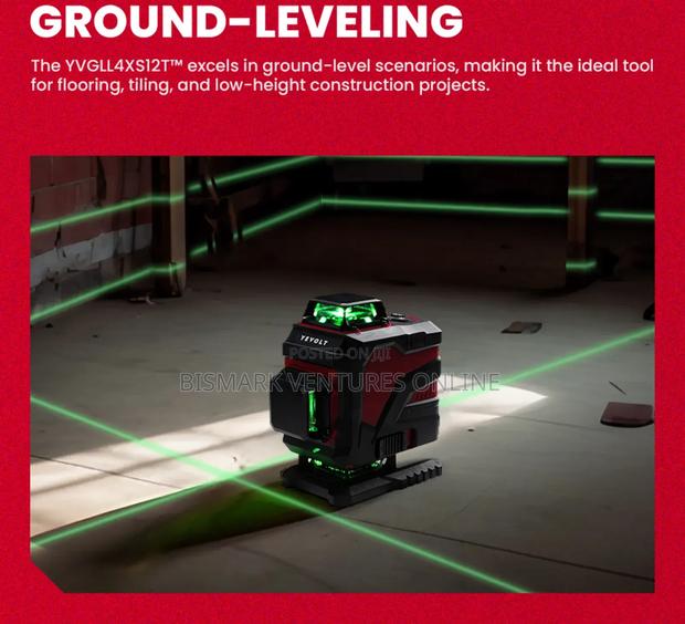 Laser Level 4D 16-Line Green Beam · Photo 3
