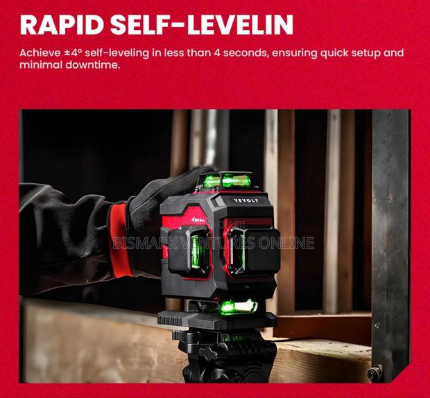 Laser Level 4D 16-Line Green Beam · Photo 5