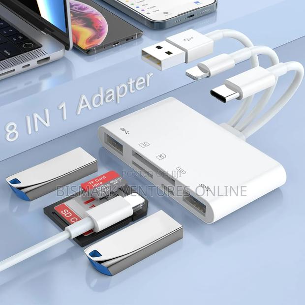 5in-1 iPhone Memory Card Reader, USB OTG Adapter SD/TF Card · Photo 7