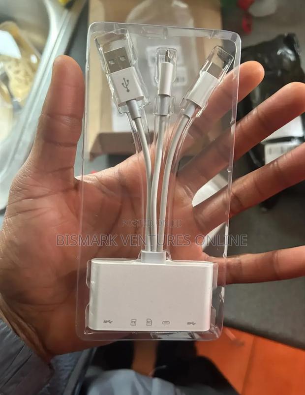 5in-1 iPhone Memory Card Reader, USB OTG Adapter SD/TF Card · Photo 8