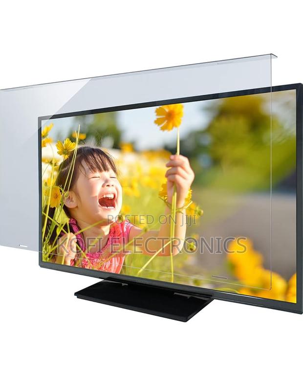 TGCL-43 TV Protection Clear W/Fixed Strap 43inch TV Cover · Photo 1