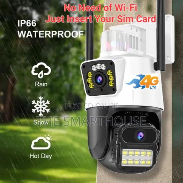 Smart 4G Dual-Lens CCTV Camera ( No Router Needed) · Photo 5