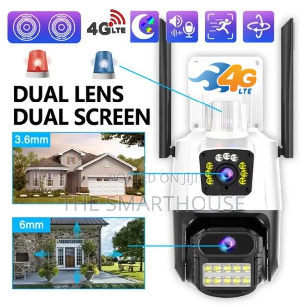 Smart 4G Dual-Lens CCTV Camera ( No Router Needed) · Photo 2