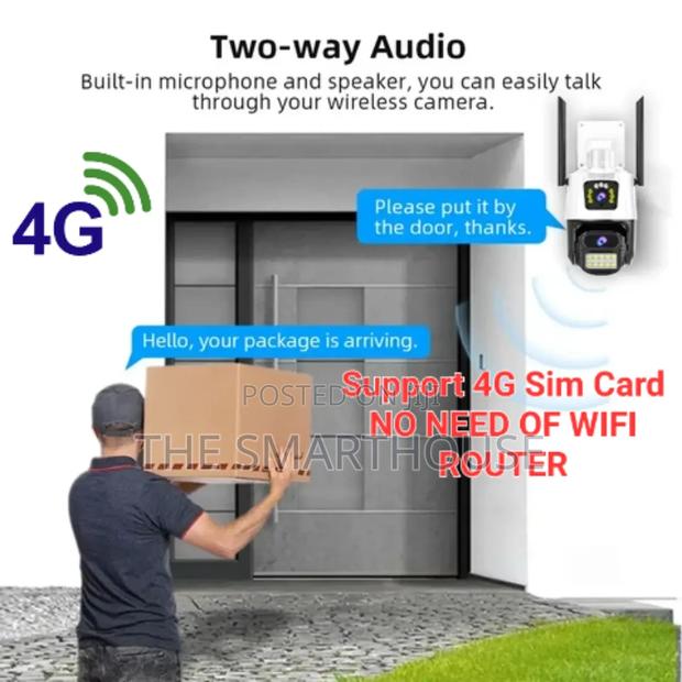 Smart 4G Dual-Lens CCTV Camera ( No Router Needed) · Photo 4