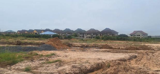 Neat Mounted Pillars on Half Plot at Tema Community 25 · Photo 1
