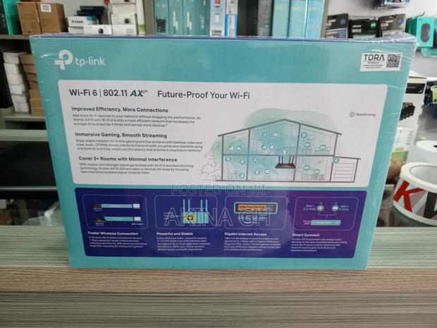 TP-Link Ax1500 Next Gen Wi-Fi 6 Router Archer Ax10 · Photo 3