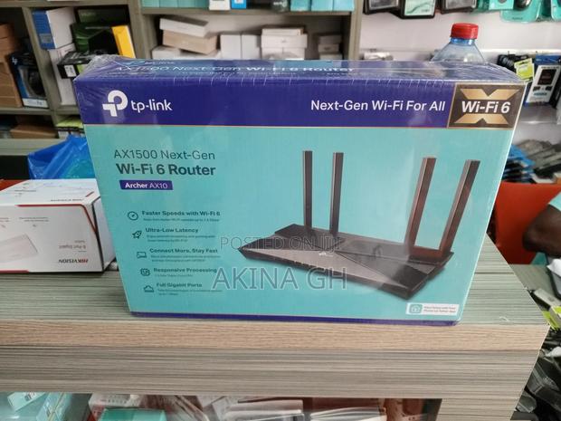 TP-Link Ax1500 Next Gen Wi-Fi 6 Router Archer Ax10 · Photo 1