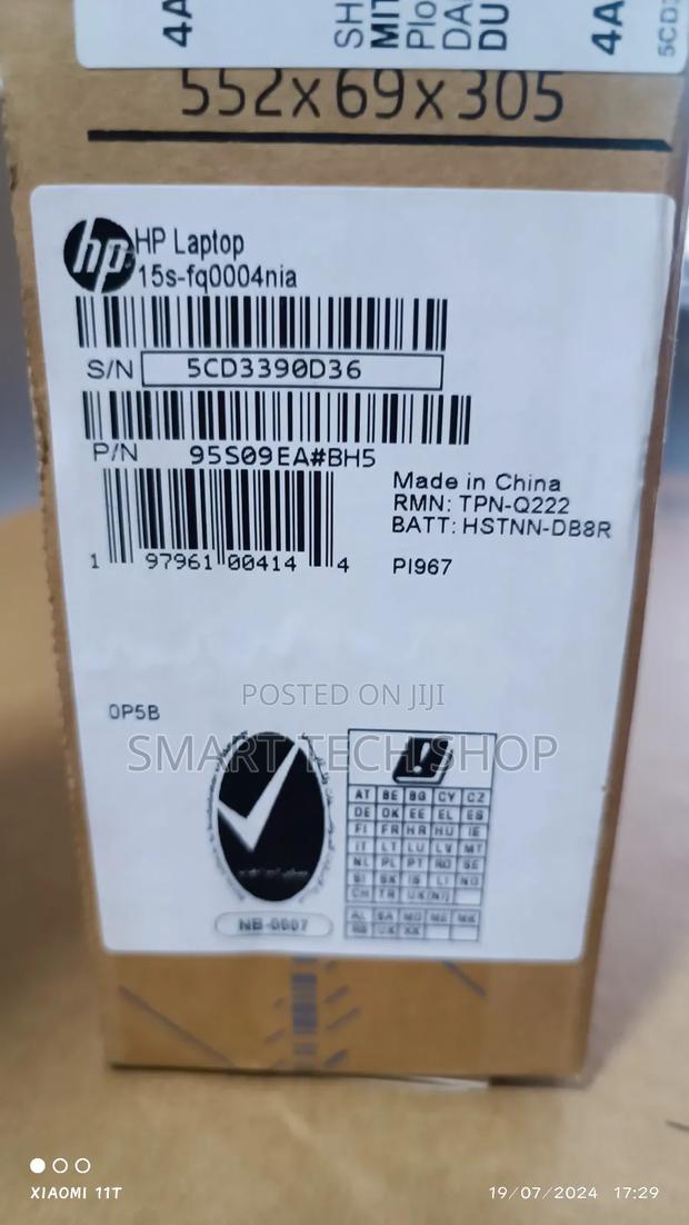 New Laptop HP 15S 8GB Intel Celeron SSD 256GB · Photo 6