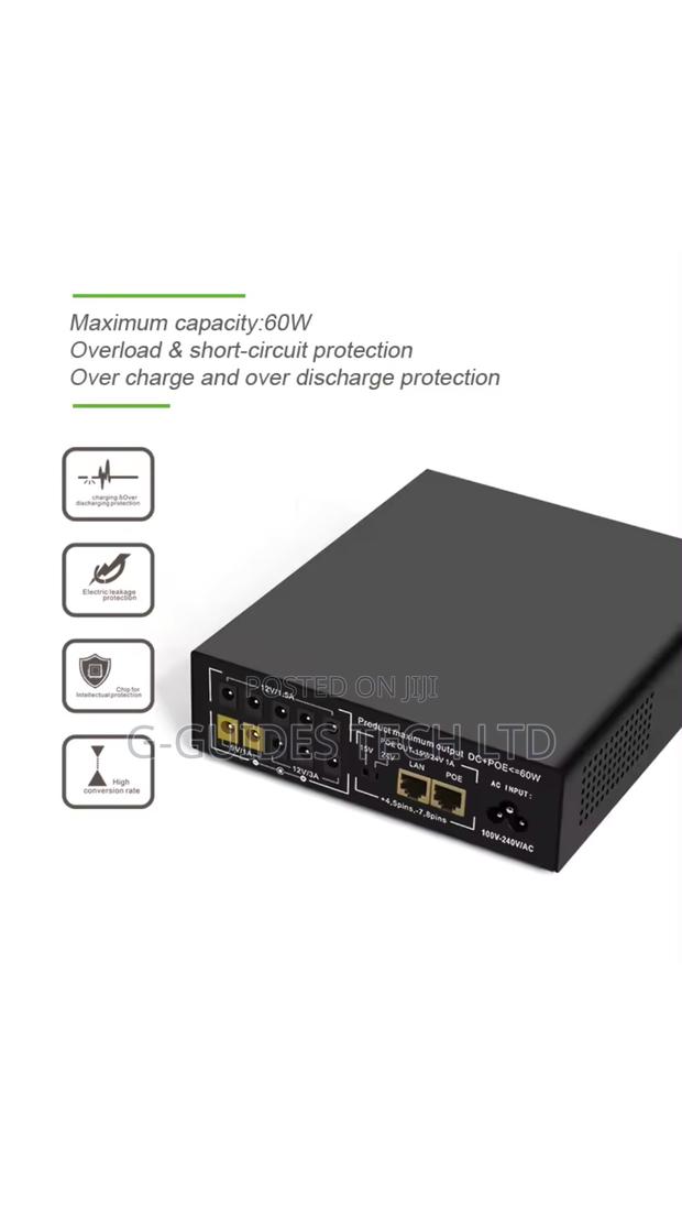 NCTS Multifunction Mini UPS 60W, Mini UPS For Routers, CCTV · Photo 6
