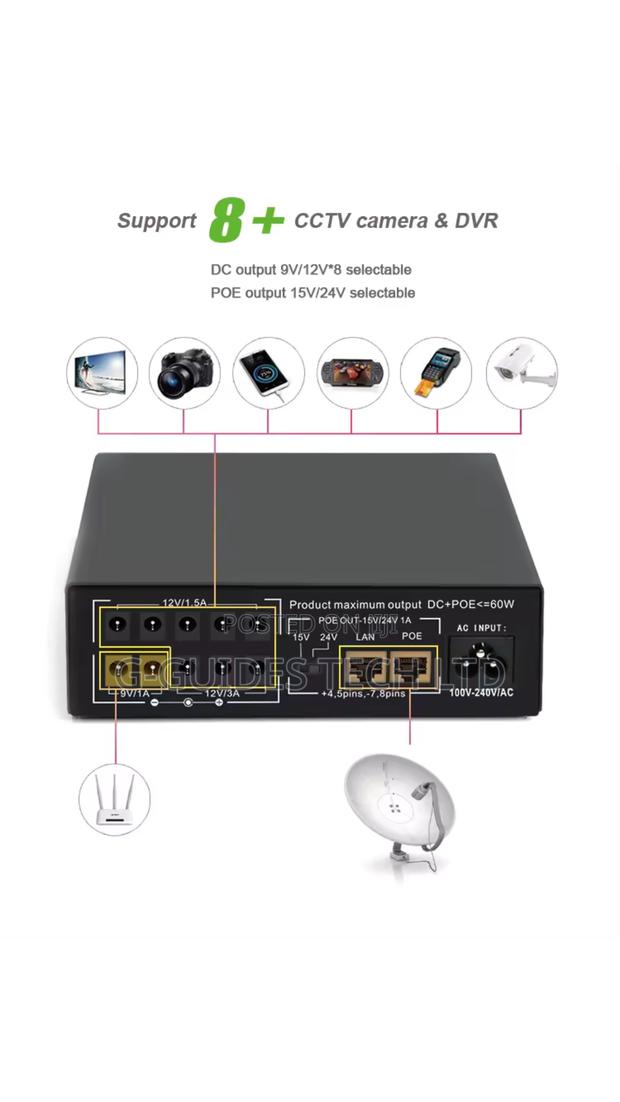 NCTS Multifunction Mini UPS 60W, Mini UPS For Routers, CCTV · Photo 2