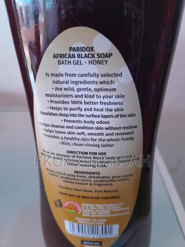 Paridox Honey Shea Butter Black Soap · Photo 2